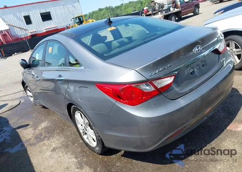 2013 Hyundai Sonata Limited z USA, uszkodzony, nr VIN 5NPEC4AC2DH596380